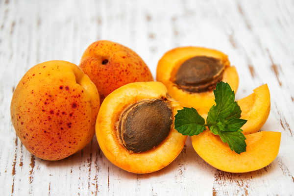 Apricot fruits