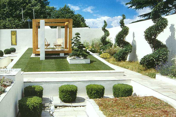 landscape design + high-tech style