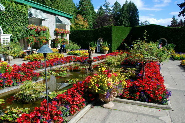 italienisches Gartenfoto