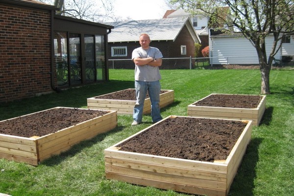 dpk + board for garden beds